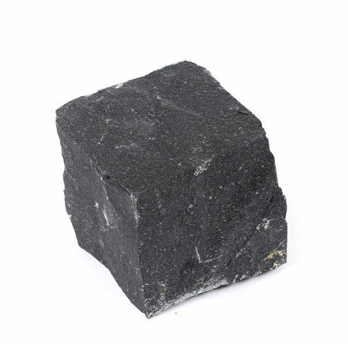 Basalt Mosaikpflaster 4x6x6 cm – schwarz, allseits gespalten, Natursteinpflaster