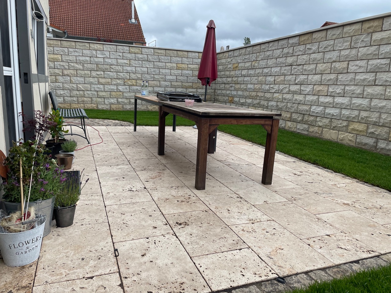 Terrassenplatten