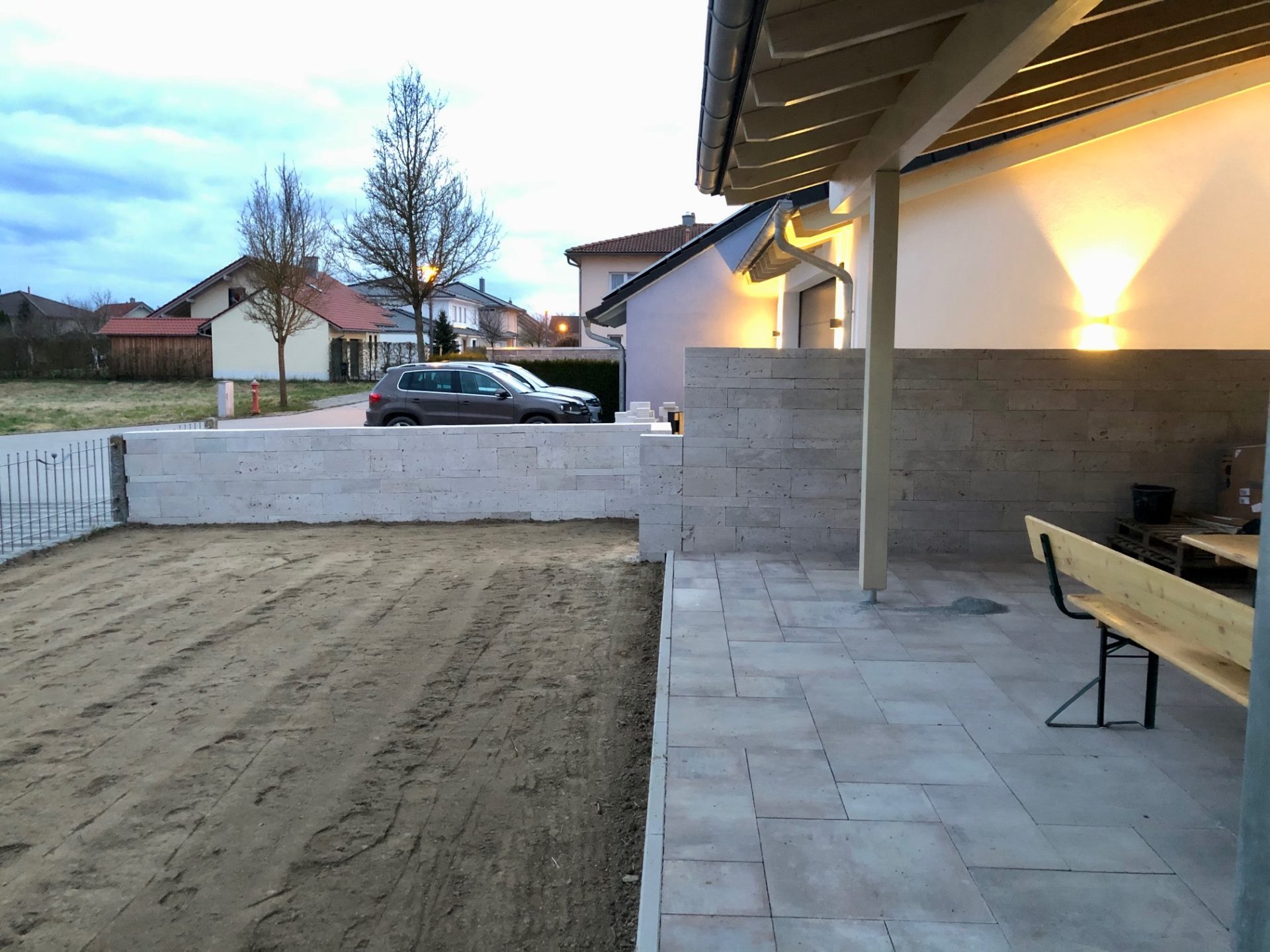 Travertin Light Mauersteine – gesägt & getrommelt – Bild 3