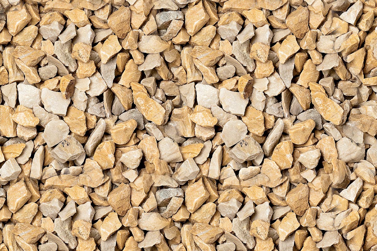 Carrara Marmorsplitt Gelb 16–22 mm – Premium Naturstein aus Italien (inkl. BigBag)