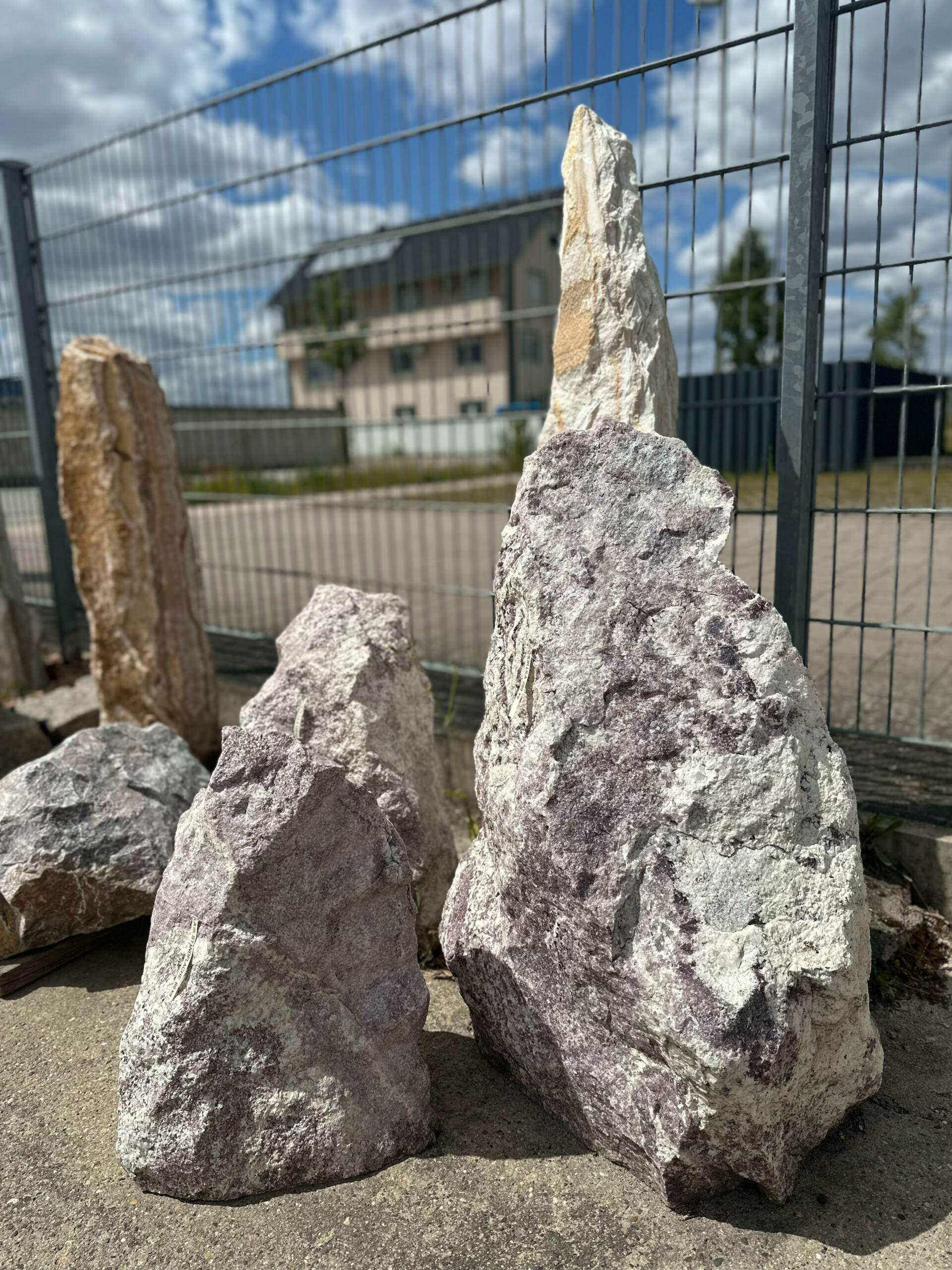 Naturstein Findlinge – Granit, Marmor, Travertin & Sandstein, Ziersteine – Bild 2